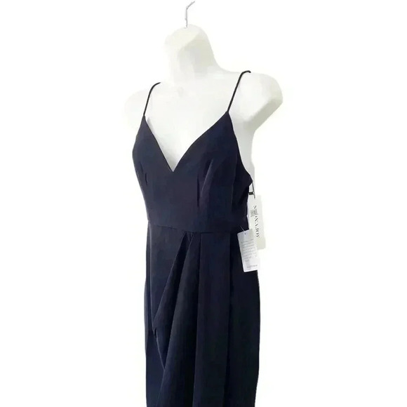 NWT Shona Joy Navy Cocktail Dress size US 2 - Picture 5 of 12